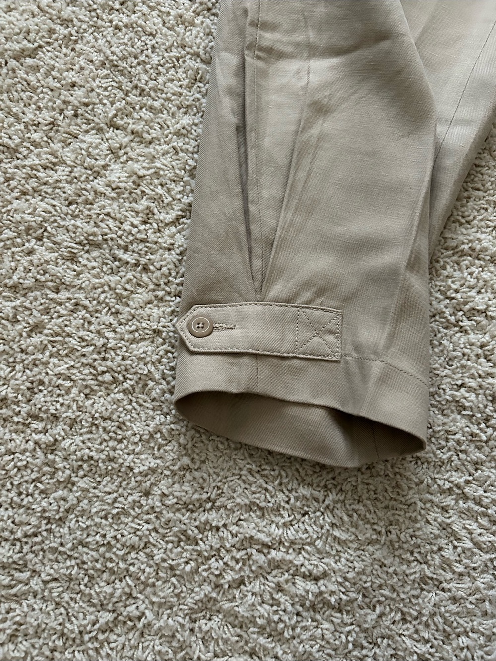 Banana Republic Tencel Linen Cargo Pant - Picture 4 of 7